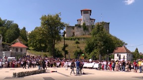 Protest u Gradačcu zbog ubistva